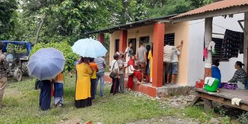 तरहरामा यसरी वितरण गरियो फलफूलका बिरुवा (फोटोफिचर)