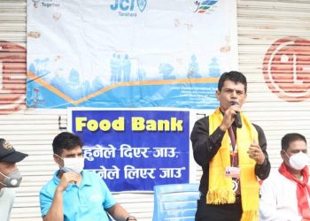 तरहरामा जेसीजद्वारा फुड बैंक सन्चालन