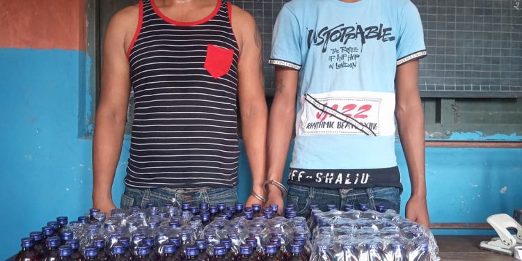 लागुऔषध सहित २ जना पक्राउ