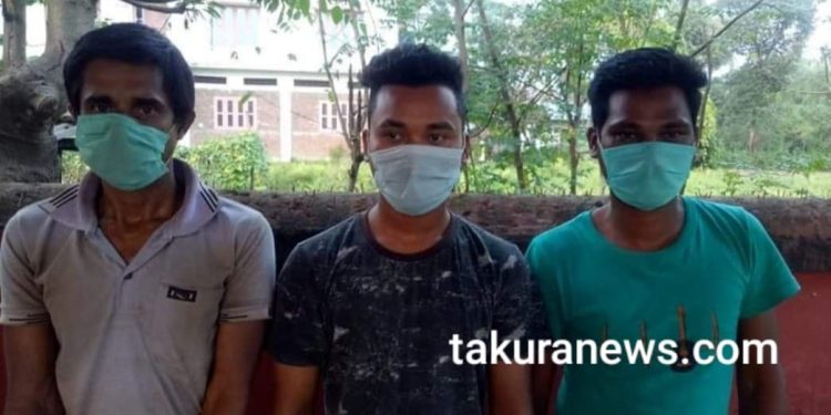 चोरी गर्ने तीनजना इटहरीबाट पक्राउ