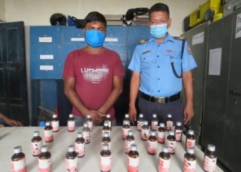 लागूऔषध सहित सुनसरीबाट एकजना पक्राउ