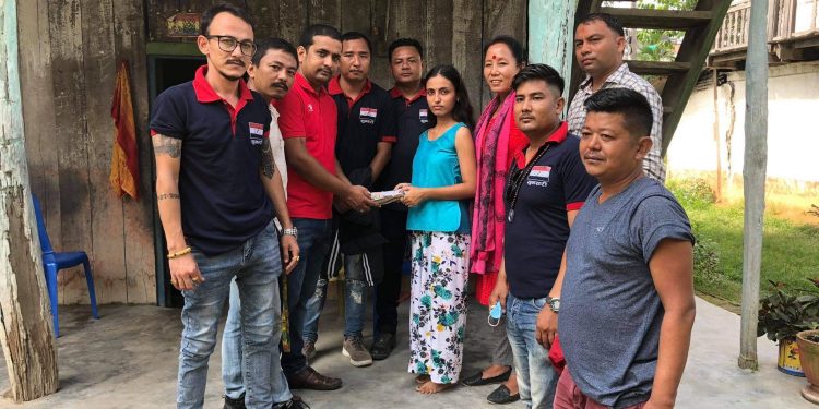 मृगौला रोगबाट पीडित तरुण दलका पूर्व अध्यक्ष देवकोटालाई सहयोग