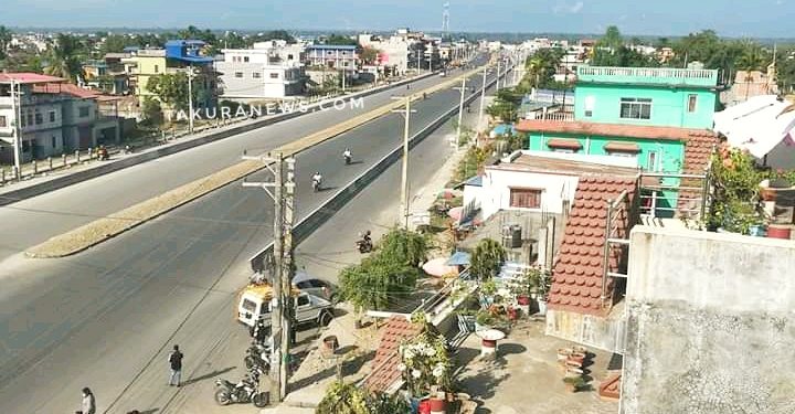 तस्वीरमा हेर्नुहोस् तरहराबाट देखिएको ६ लेन सडक (फोटोफिचर)