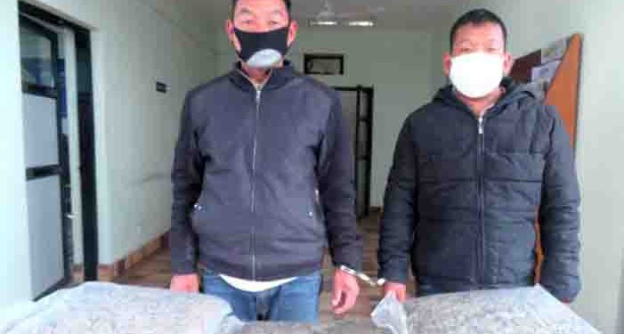 इटहरीका दुई व्यक्ति गाँजासहित  विराटनगरबाट पक्राउ