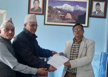 काव्यवाटिकाको अस्तित्व मास्न नहुने बताउँदै मेयरलाई ध्यानाकर्षण पत्र