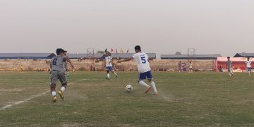 गिरिजाप्रसाद कोइराला अन्तर नगरपालिका स्तरीय फुटबल प्रतियोगिता : धरान सेमिफाइनलमा