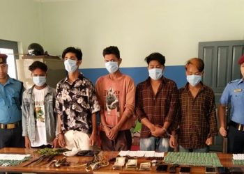 लागूऔषधसहित पाँचजना पक्राउ