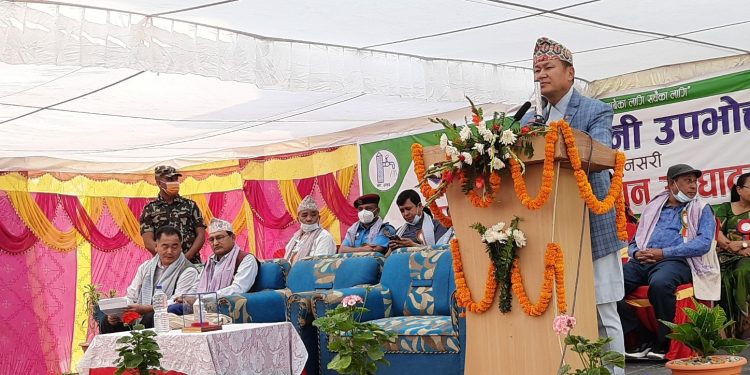 खानेपानी इटहरीमा नयाँ प्रशासनिक भवन, मुख्यमन्त्री राईद्वारा उद्घाटन