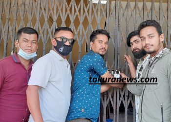 शहीद स्कुल अनियमितता प्रकरण : आन्दोलन उत्कर्षमा, विद्यालयमा तालाबन्दी