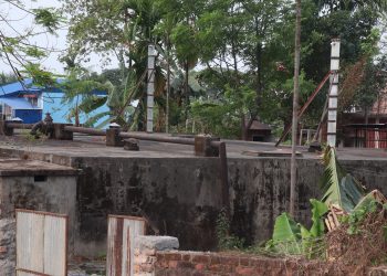धरानमा खानेपानीको रिजर्भ ट्याङ्किमा हावाहुरीले क्षति पुर्यायो, यी वडामा आज पानी नआउने