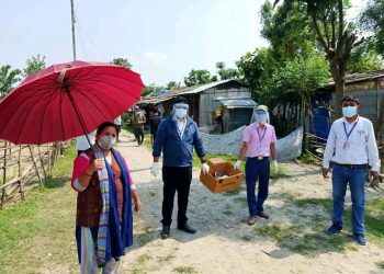 इटहरीमा एकै टोलमा सात घरका २५ जना बिरामी, ४ जनाको पीसीआर परीक्षण