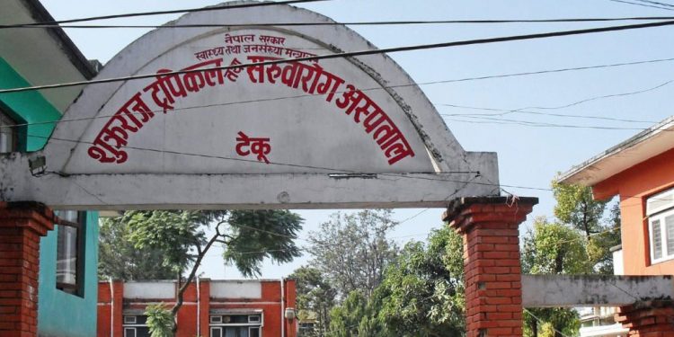 टेकु अस्पतालमा कोरोना पीसीआर परीक्षण स्थगित