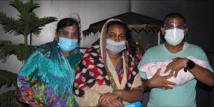 विराटनगरमा कोरोना संक्रमित महिलाको प्रसूति