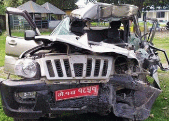 मोरङको पथरीमा रातको १२ बजे भयानक दुर्घटना, दुईजनाको घटनास्थलमै मृत्यु, तीनजना गम्भीर घाइते