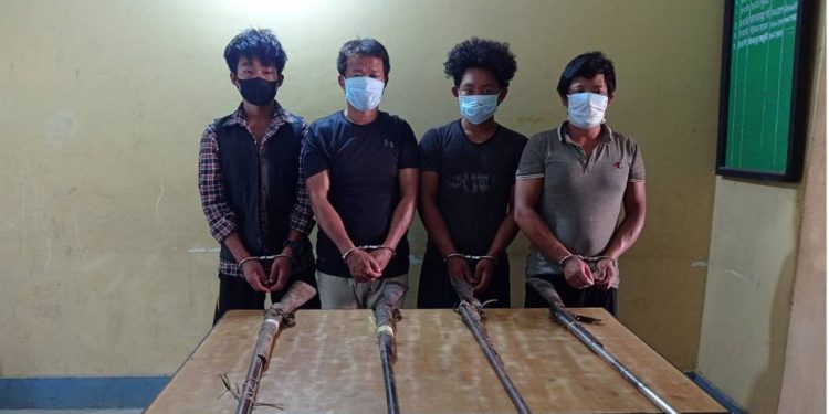 भरुवा बन्दुकले लागेर साथीको मृत्यु भएपछि फरार रहेका चारजना पक्राउ