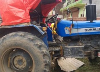 मोरङको केराबारीमा ट्र्याक्टरको ठक्करबाट ६ वर्षीय बालकको मृत्यु