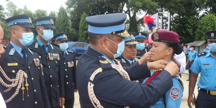 प्रहरी जवान आधारभूत तालिम १३८ औँ समूहको दीक्षान्त समारोह सम्पन्न