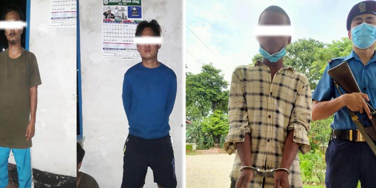 झापाको विभिन्न स्थानबाट लागूऔषध र प्रतिबन्धित औषधि सहित ३ जना प्रकाउ