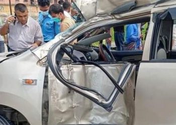 बूढीगङ्गामा कार दुर्घटना हुँदा चन्द्रकलाको मृत्यु, तीन घाइते