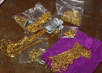 विराटनगर आउँदै गर्दा विमानस्थलबाट दुई करोड २४ लाखका गहनासहित दुई पक्राउ