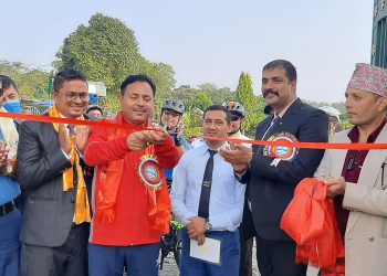 तरहरामा जेसीज सप्ताह सुरु, पहिलो दिन साइक्लिङ (तस्वीरहरूसहित)