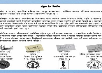 प्रदेश १ प्रादेशिक सञ्चार प्रतिष्ठानमा भएको नियुक्तिको संयुक्त विरोध