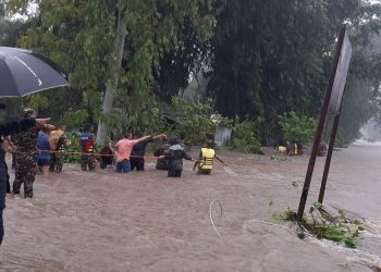 तरहराको पानीपिया क्षेत्र डुबान, नेपाली सेना र प्रहरीले उद्दार गर्दै