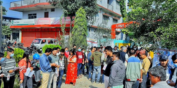 कांग्रेस सुनसरी क्षेत्र २ (क) को निर्वाचन सम्पन्न, ३१० मत खस्यो