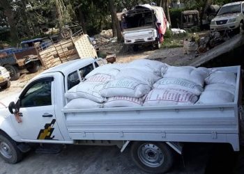 सुनसरीमा भन्सार छलेर ल्याएको १६ लाख बराबरको चिनी बरामद