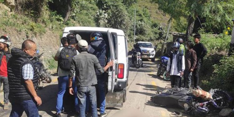 ठूलीआमाको किरियामा पुगेर फर्कदाँ मोरङका हरिप्रसादको दुर्घटनामा मृत्यु