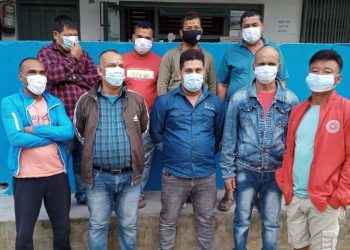 दमकबाट तास खेलिरहेको अवस्थामा नौ जना पक्राउ