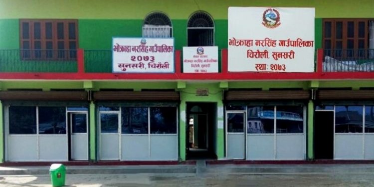 भोक्राहा–नरसिंह गाउँपालिकामा अख्तियार इटहरीद्वारा छापा
