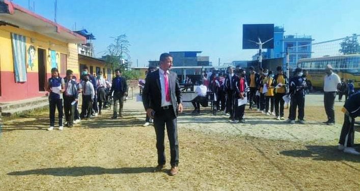 तरहरा मोडलमा जुनियर रेडक्रस र स्कुल क्याप्टेन छान्न निर्वाचन