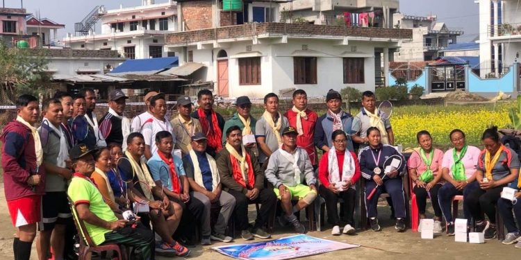 तरहरामा ब्याडमिन्टन प्रतियोगिता : धनबहादुर पुरी र सञ्जीव राईको टिम विजयी