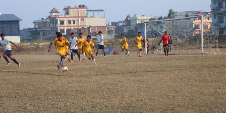 ए डिभिजन लिगमा धरान फुटबल र राष्ट्रिय जागृति क्लब विजयी