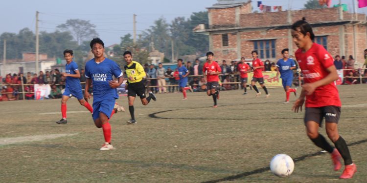प्रथम सोनापुर गोल्डकपमा डाँगीहाट फुटबल क्लबको बिजयी सुरुवात