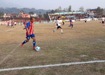 गोधूली कपको उद्घाटन खेलमा १५ नं. वडा फराकिलो गोल अन्तरले विजयी