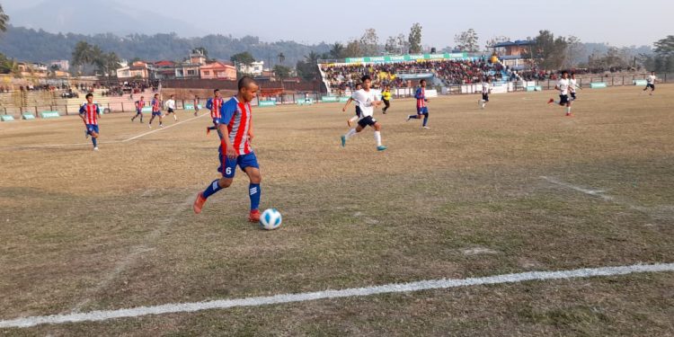 गोधूली कपको उद्घाटन खेलमा १५ नं. वडा फराकिलो गोल अन्तरले विजयी