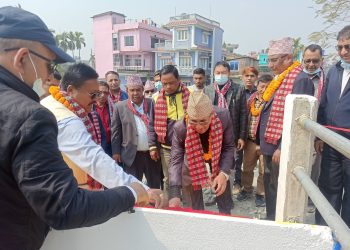 इटहरीमा तीनवटा पुल उद्घाटन