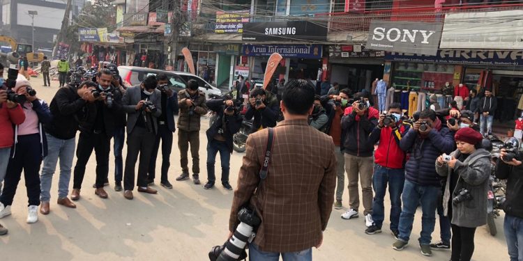 इटहरीमा प्रेस युनियन सुनसरीद्वारा फोटो पत्रकारिता प्रशिक्षण