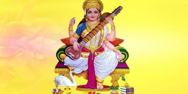 आज सरस्वती पूजा