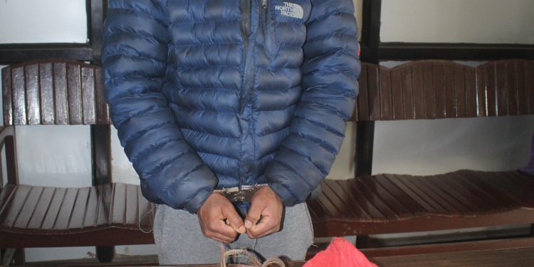 कटुवा पेस्तोल सहित पक्राउ