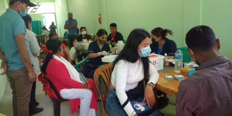 धरानमा कांग्रेसद्वारा निःशुल्क स्वास्थ्य शिविर सम्पन्न