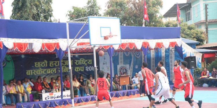 छैठौँ हराईजन राष्ट्रिय बास्केटबल कपमा आर्मीको विजयी सुरुवात