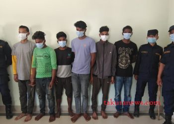 मोटरसाइकल चोरीमा संग्लग्न ६ जना पक्राउ