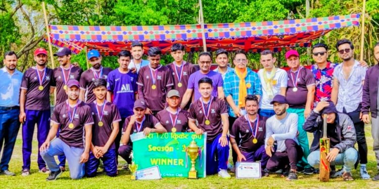 तरहरा क्रिकेट क्लबको आयोजनामा भएको टि-२० क्रिकेट प्रतियोगितामा आयोजकको वर्चस्व