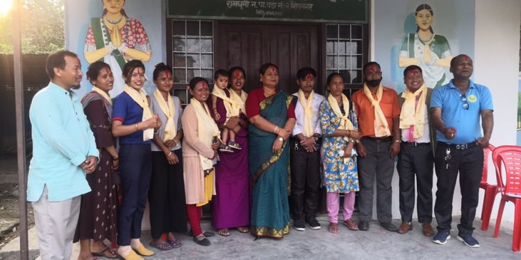 थारु पत्रकार संघ सुनसरीमा निशान प्रकृति थारु निर्वाचित