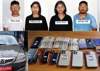 युवतीहरुलाई प्रयोग गरेर ब्ल्याकमेल, इटहरीका एक पुरुषसहित ६ जना पक्राउ
