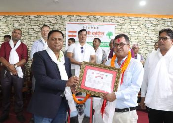 धरानमा कांग्रेसबाट विजेता तथा उपविजेतालाई सम्मान