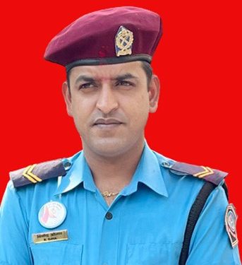 इटहरी प्रहरीमा कार्यरत विनोद ओझा सर्वोत्कृष्ट प्रहरी घोषित